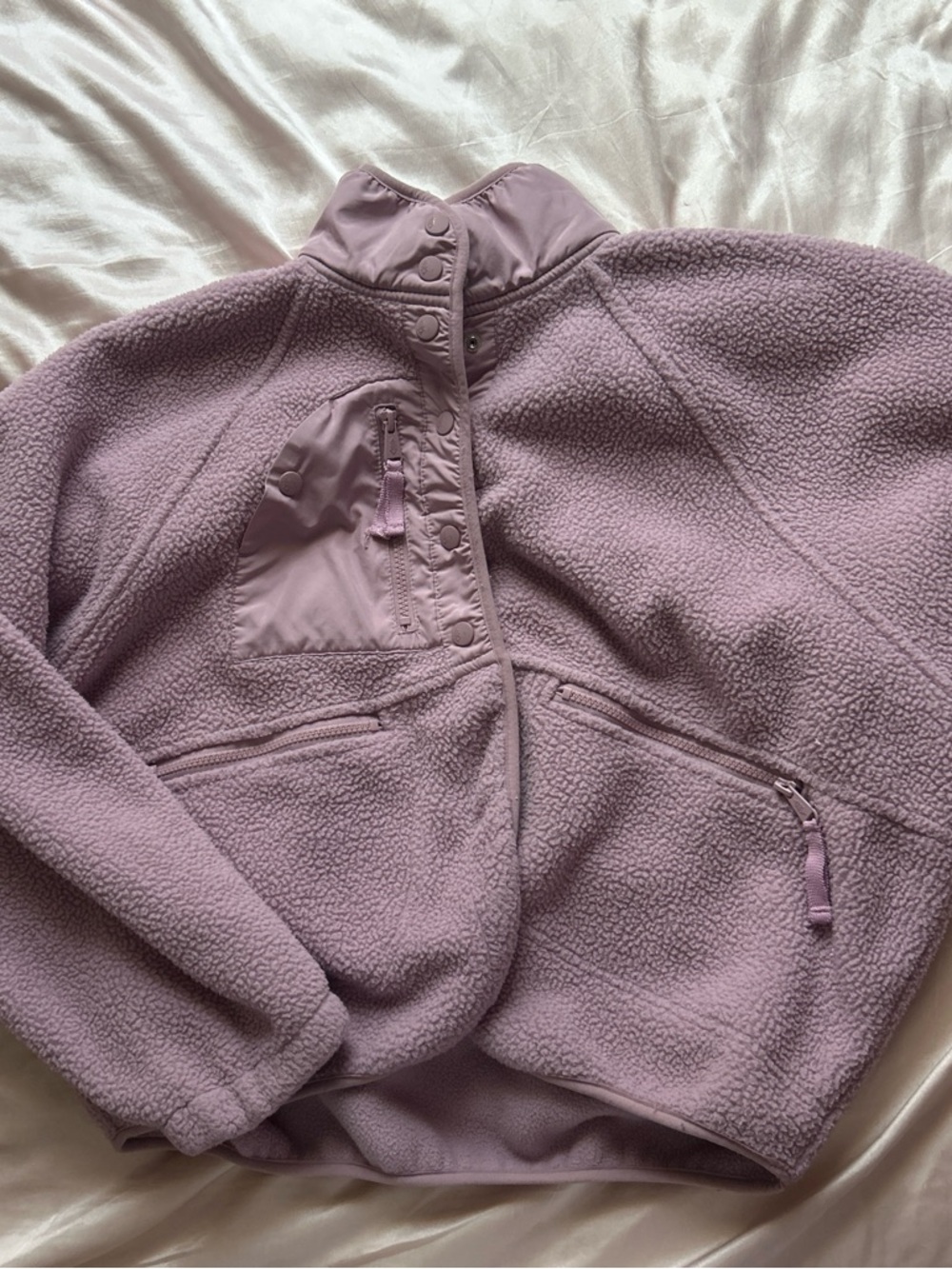 Free people movement hit the slopes jacket 
Lavender 
Size M